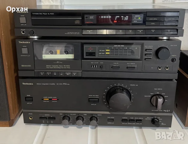 Technics SU-V670, Technics RS-B105 и Technics SL-P220 – Стерео система