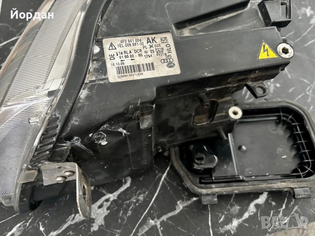 Оригинален Ксенонов Фар за Audi A6 C6 (4F) - Hella Десен, снимка 2 - Части - 54301465