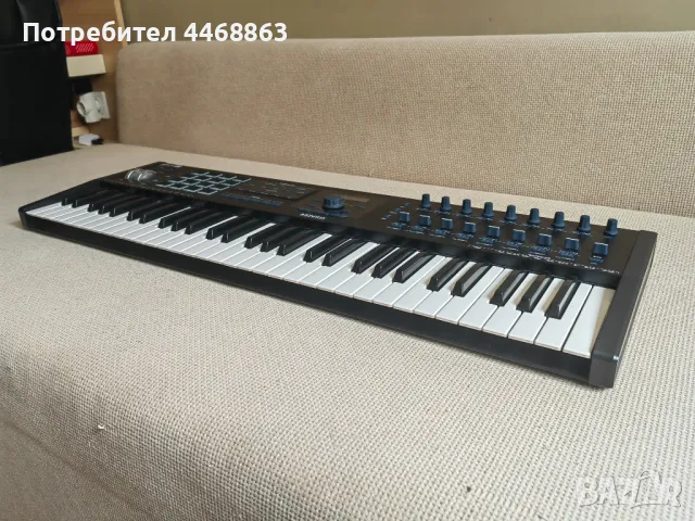 Arturia Keylab mkII 61 клавиша, Миди клавиатура Черна, снимка 8 - Аудиосистеми - 50432109