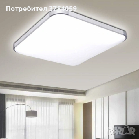 LED таванна лампа 60W – мощно осветление с модерен дизайн, снимка 4 - Лед осветление - 53184957