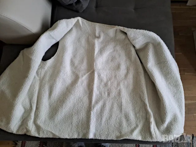 Топъл зимен елек с цип и джобове голям размер, снимка 2 - Якета - 48504448