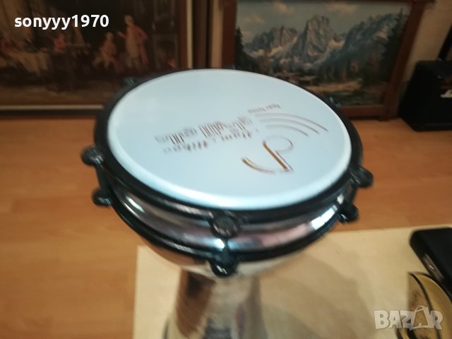 НОВА ГОЛЯМА ТАРАМБУКА 40Х25СМ ИНОКС 0509231254, снимка 3 - Ударни инструменти - 42087233