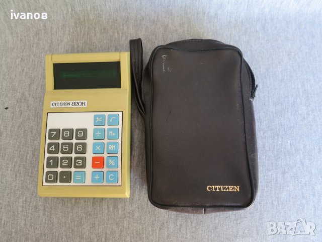 Citizen Calculator 820R, снимка 1 - Антикварни и старинни предмети - 37275073