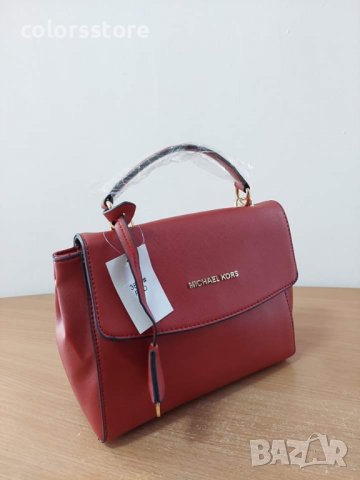 Червена чанта Michael Kors  код SG90, снимка 3 - Чанти - 38140235