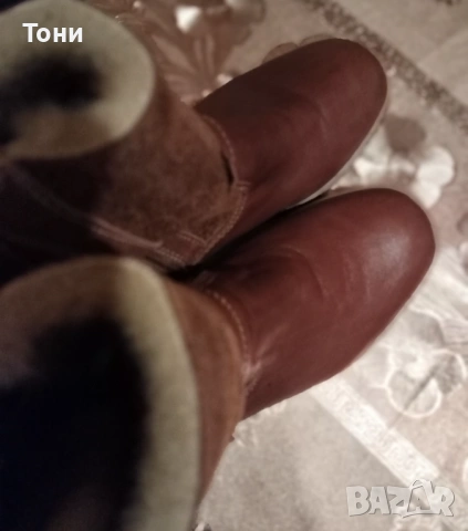 TAMARIS Оригинал Нови Дамски Боти Изцяло от Естествена Кожа 39, снимка 2 - Дамски боти - 53331298