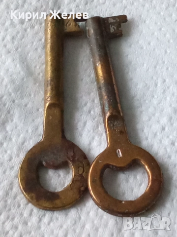 Два стари ключа 52871, снимка 3 - Антикварни и старинни предмети - 52891207