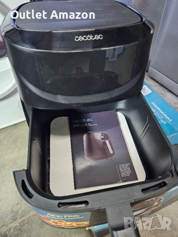 Фритюрник с горещ въздух, без мазнина Cecotec Cecofry Absolute 7600, снимка 5 - Фритюрници - 52161927