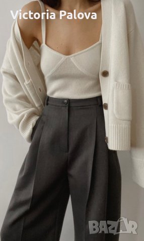 Красива нежна жилетка памук, снимка 13 - Жилетки - 40503976