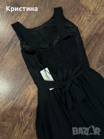 Официална черна рокля , снимка 6 - Рокли - 44586119