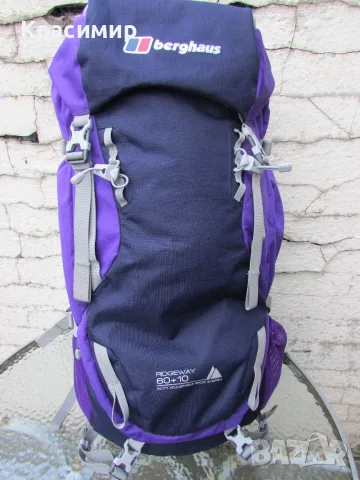 Дамска туристическа раница Berghaus Ridgeway 60+10L