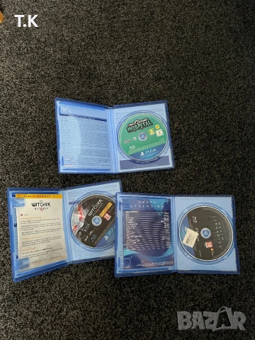 The Witcher Gold Edition, Death Stranding и Two Point Hospital- PS4 Игри, снимка 2 - Игри за PlayStation - 51084535