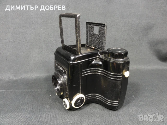 СТАР РЕТРО СОЦ ГДР БАКЕЛИТОВ ФОТОАПАРАТ PERFEKTA, снимка 4 - Антикварни и старинни предмети - 51394848