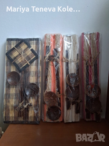 Комплект салфетки от естествени материали , снимка 8 - Други стоки за дома - 54358943