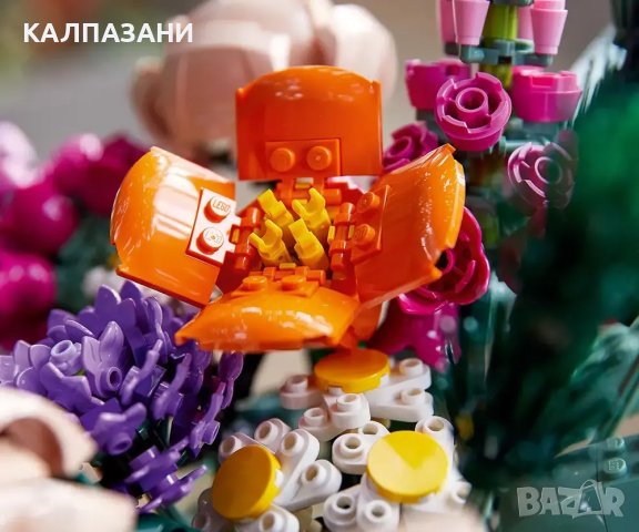 LEGO Icons 10280 - Букет от цветя, снимка 9 - Конструктори - 44191931