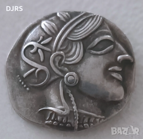 Точно копие на тракийска тетрадрахма, снимка 2 - Нумизматика и бонистика - 52440761
