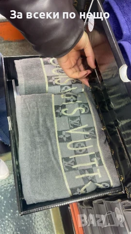 Louis Vuitton Луксозни Хавлии - 2бр. в кутия - Налични Различни Цветове Код E615, снимка 3 - Хавлиени кърпи - 50957798