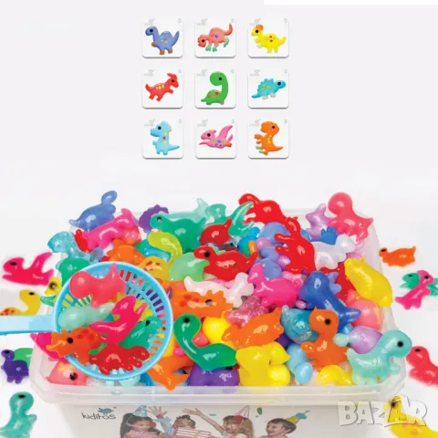 Магически воден конструктор - 12 бр. S_1241650, снимка 5 - Образователни игри - 49255148