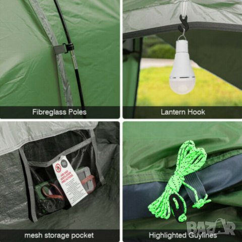 Автоматична палатка до 4 човека., снимка 9 - Палатки - 31557258