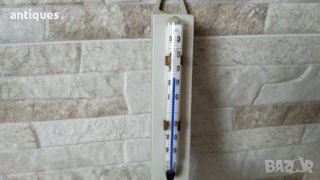Стар метален уред - термометър и хигрометър - WSZ KRAKOW - Made in Poland, снимка 4 - Антикварни и старинни предмети - 37002551
