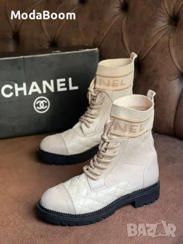 Ch🅰️nel дамски боти Различни цветове , снимка 8 - Дамски боти - 48452698