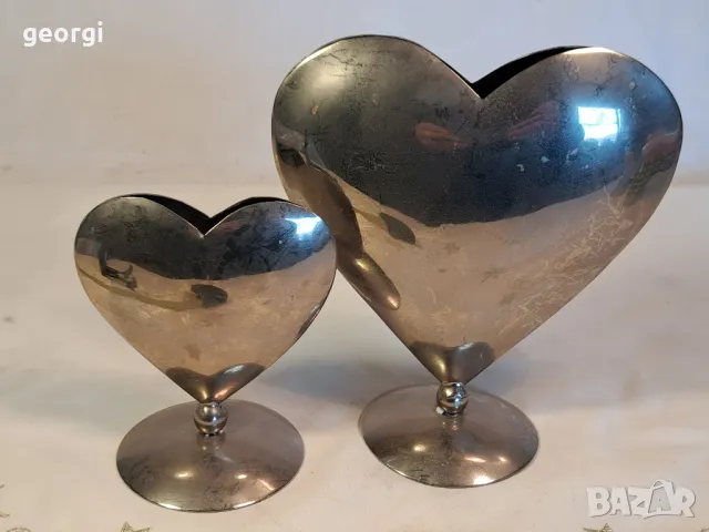 иноксова ваза сърце 7/5