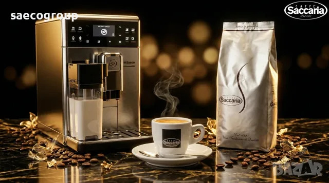 Италианско премиум кафе на зърна Caffe Saccaria 100% Arabica, снимка 2 - Други - 55926385