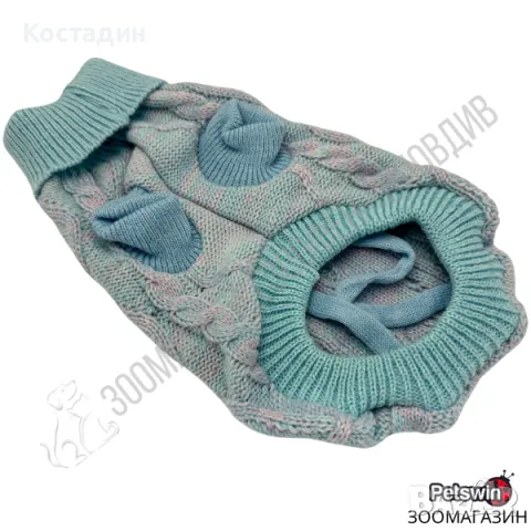 Пуловер за Куче/Коте - 7 размера - Mille - Синя разцветка - Freedog, снимка 2 - За кучета - 47942063