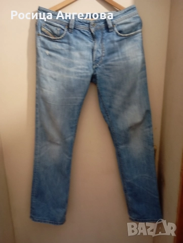 Винтидж автентични оригинални дънки Diesel Larkee размер W31 L30, снимка 10 - Дънки - 51720177