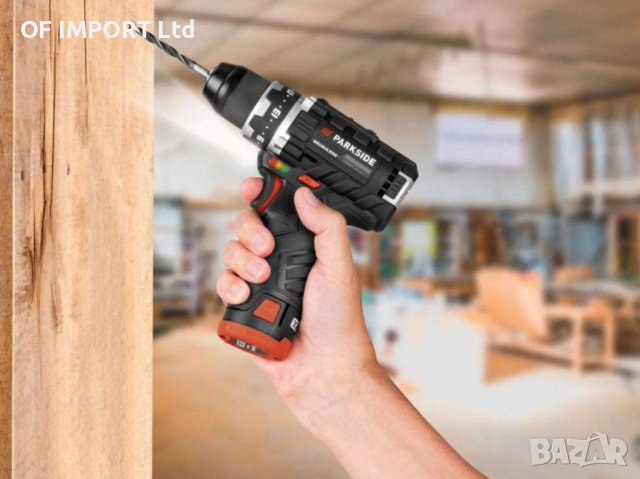 Безчетков Винтоверт PARKSIDE 12V Li-Ion PBSPA 12 A1, снимка 4 - Винтоверти - 40829457