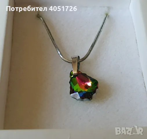 Alp Crystal Swarowski Колие - Vitrail Medium, снимка 3 - Колиета, медальони, синджири - 47685579