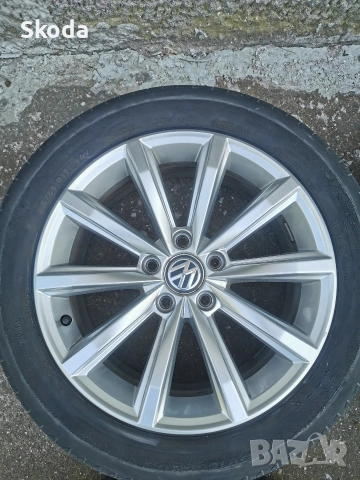 джанти vw passat b8 5x112 17, снимка 4 - Гуми и джанти - 54260947
