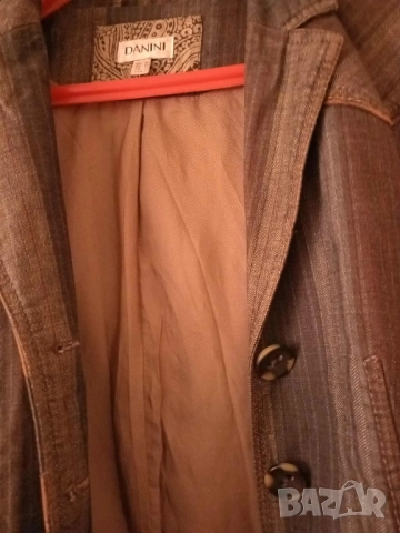 Дамско дънково сако, снимка 4 - Сака - 51942760