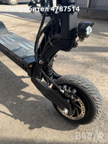 Електрическа тротинетка Yume Hawk 2x1200w 60v 22.5Ah, снимка 4 - Друга електроника - 54090704