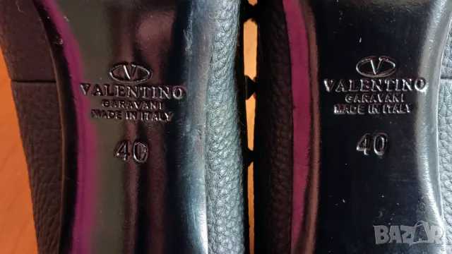 Valentino оригинални + подарък, снимка 5 - Дамски обувки на ток - 56530878