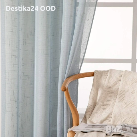 Пердета MIULEE зелени или сиви 225x140 и 160x140, снимка 3 - Пердета и завеси - 54148224