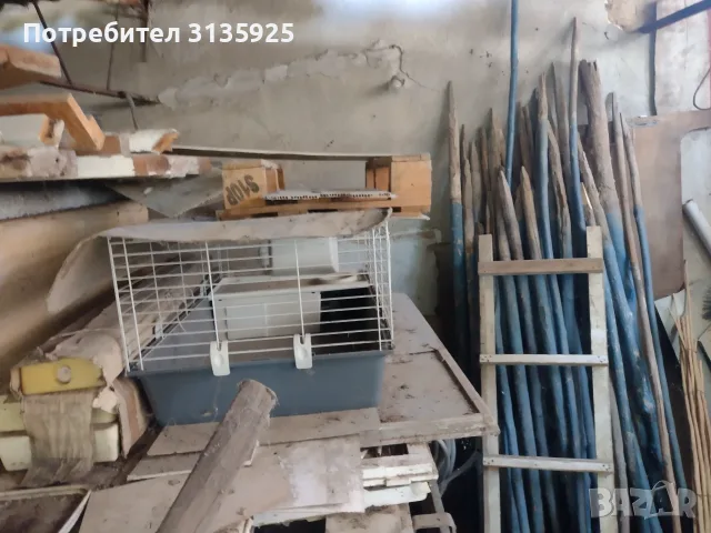 Клетка за домашен любимец зайче.