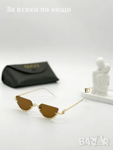 Gucci Слънчеви Очила С UV400 Защита С ПОДАРЪК🎁 Калъф Гучи - Налични Различни Цветове Код D2280, снимка 2 - Слънчеви и диоптрични очила - 49517089
