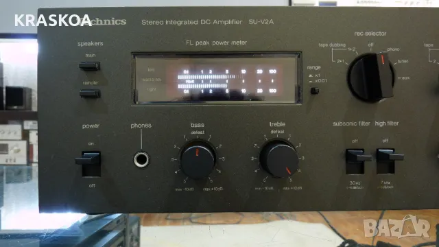 TECHNICS SU-V2A - 270лв, снимка 3 - Ресийвъри, усилватели, смесителни пултове - 49416724