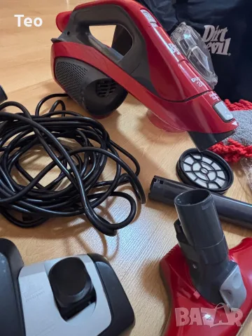Прахосмукачка Dirt Devil Dusty 360 (с пълен комплект аксесоари и чанта), снимка 7 - Прахосмукачки - 55958952