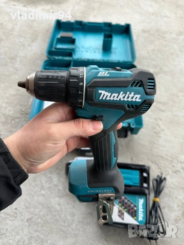 Makita DDF485 Безчетков винтоверт, снимка 4 - Винтоверти - 52880790