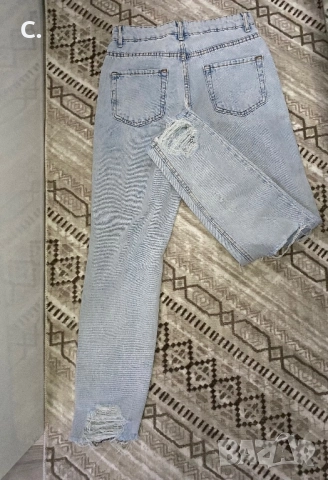 Дамски дънки, снимка 4 - Дънки - 52893580