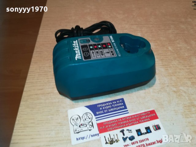 makita dc10wa 7.2-10.8v li-ion charger-внос switzerland, снимка 6 - Винтоверти - 29592342