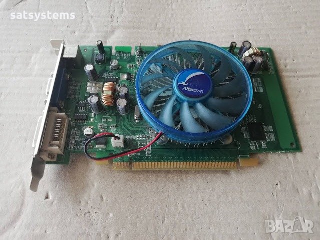 Видео карта NVidia GeForce Albatron 8500 GT 256MB GDDR3 128bit PCI-E, снимка 5 - Видеокарти - 31038856