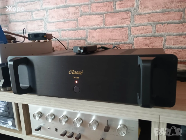 ⏯️Клип. Сlаssе са-100 full balanced dual mono power amp, снимка 2 - Ресийвъри, усилватели, смесителни пултове - 53957166