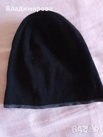 Лот 3 бр. шапки и кожени ръкавици, снимка 4 - Шапки, шалове и ръкавици - 48558327