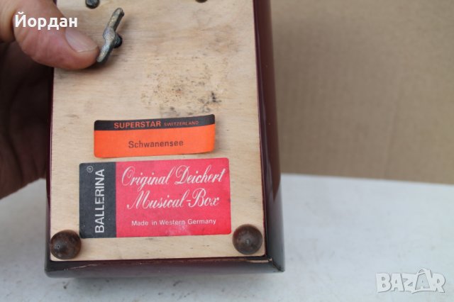 Музикална кутия за бижута, снимка 9 - Антикварни и старинни предмети - 42357099