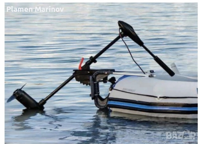 надуваема 5 места лодка с извънбордов електрически мотор , снимка 6 - Водни спортове - 53968267