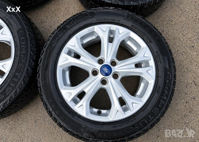 Джанти 5х108 17" с гуми, снимка 2 - Гуми и джанти - 54359044