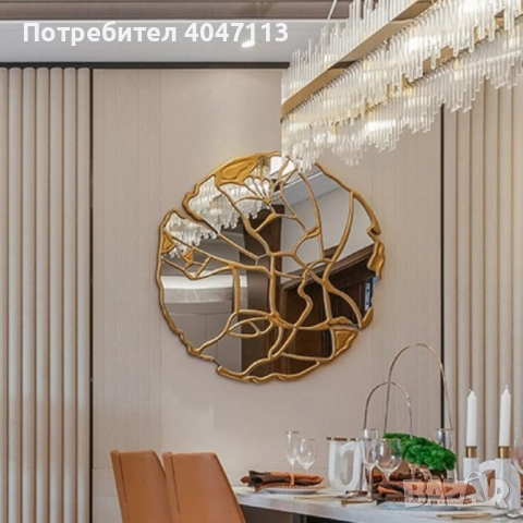 Дизайнерско луксозно огледало, снимка 3 - Огледала - 51740398