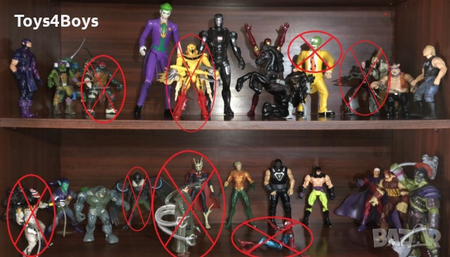 Лична колекция от екшън фигури